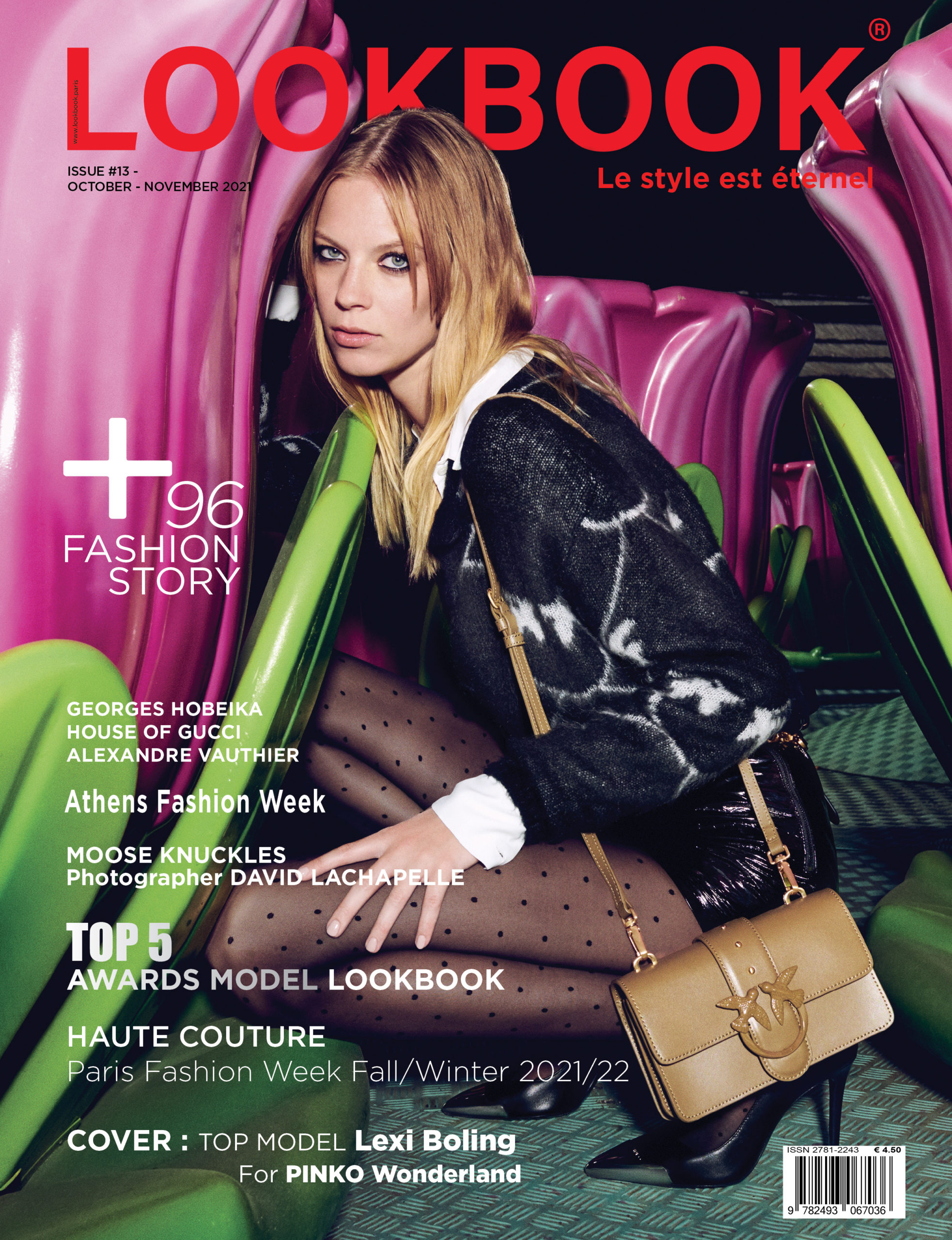Cover LEXI BOLING – Lookbook Magazine Paris