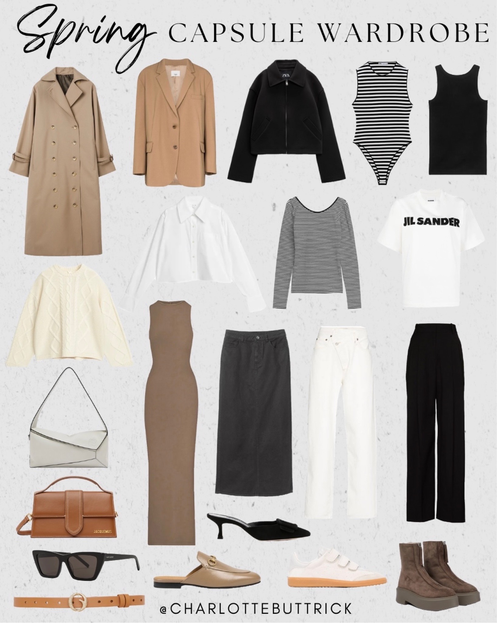 How To Build A Spring Capsule Wardrobe — Styling By Charlotte ...