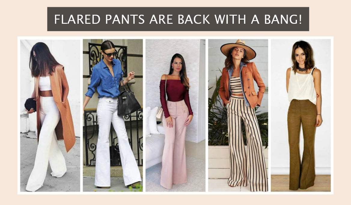 Flared Pants are Back With a Bang! – Street Style Stalk – Lookbook