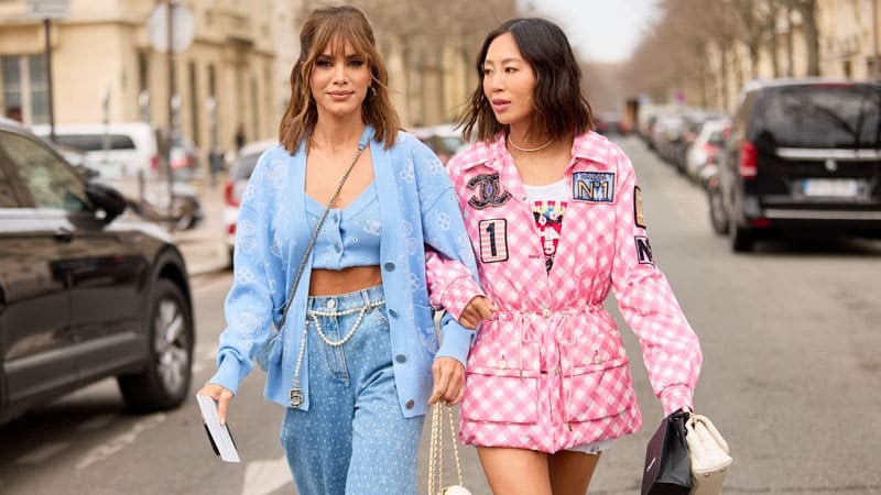Street style fashion at Chanel – Paris Fashion Week Summer 2023