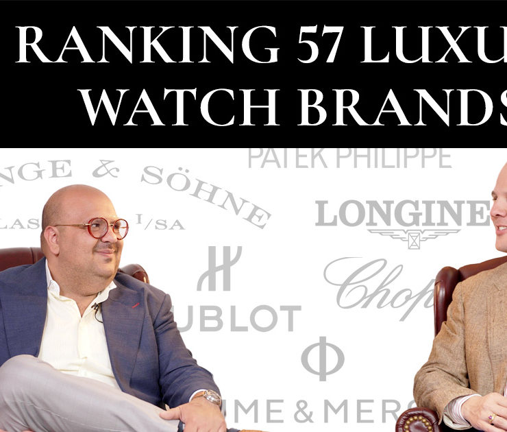 Ranking 57 Watch Brands (BEST & WORST) - Ft. Federico Iossa